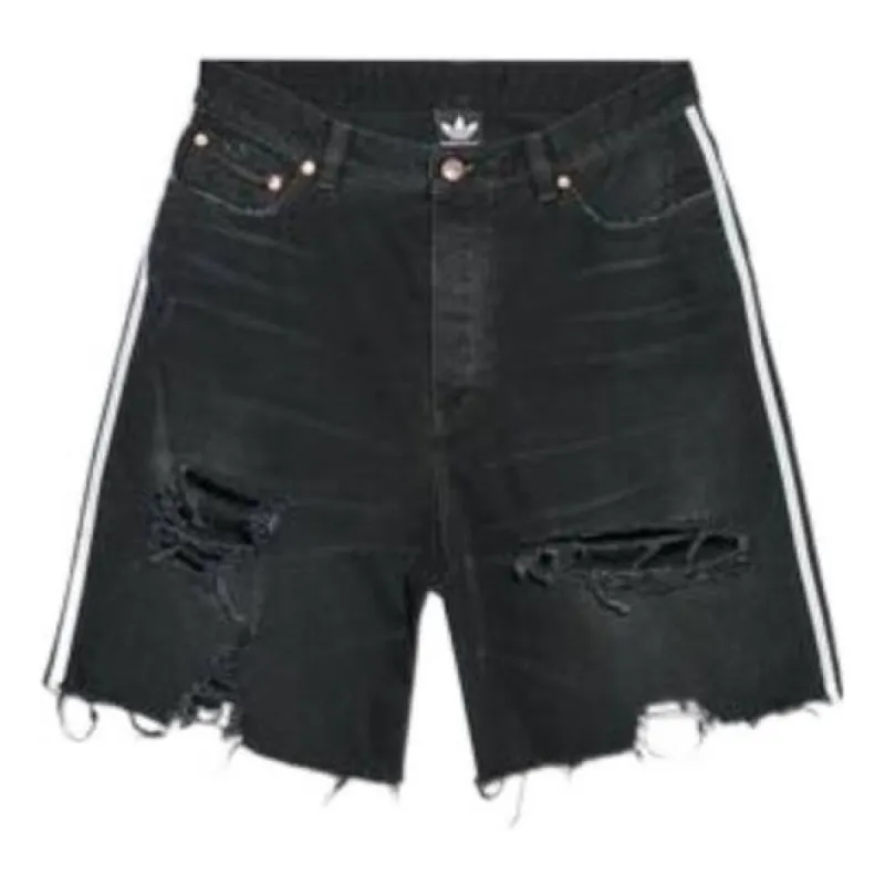 Balenciaga x adidas Baggy Shorts 'Black' 724840TNW541129 sold by KicksCrew