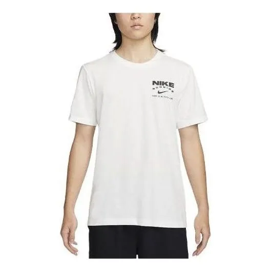 Nike Track Club Dri-FIT Running T-shirt Asia Sizing 'White' FQ3919-121 sold by KicksCrew