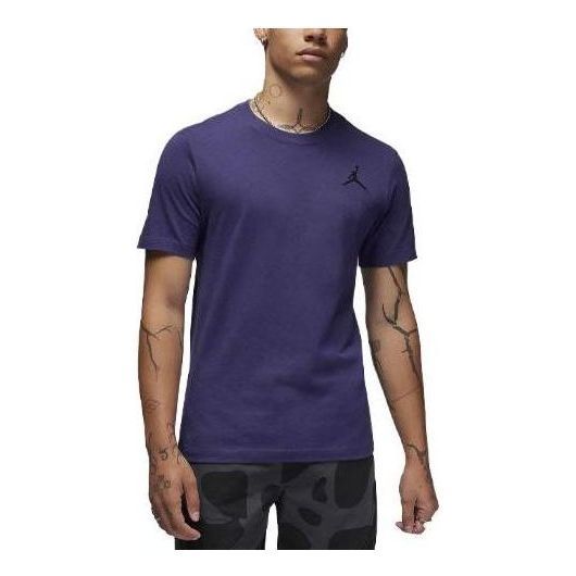 Air Jordan Jumpman Logo Short-Sleeve T-Shirt 'Sky J Purple' DC7485-502 sold by KicksCrew
