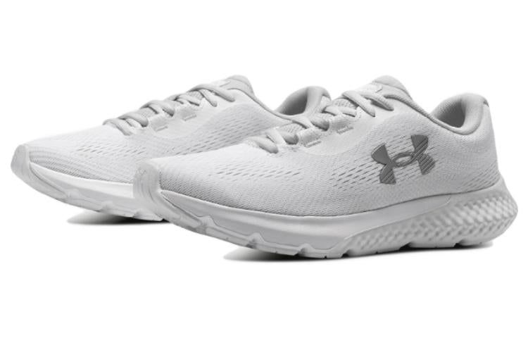 (WMNS) Under Armour Charged Rogue 4 Sneakers 'White Halo Grey' 3027005-100 sold by KicksCrew product image thumbnail 3