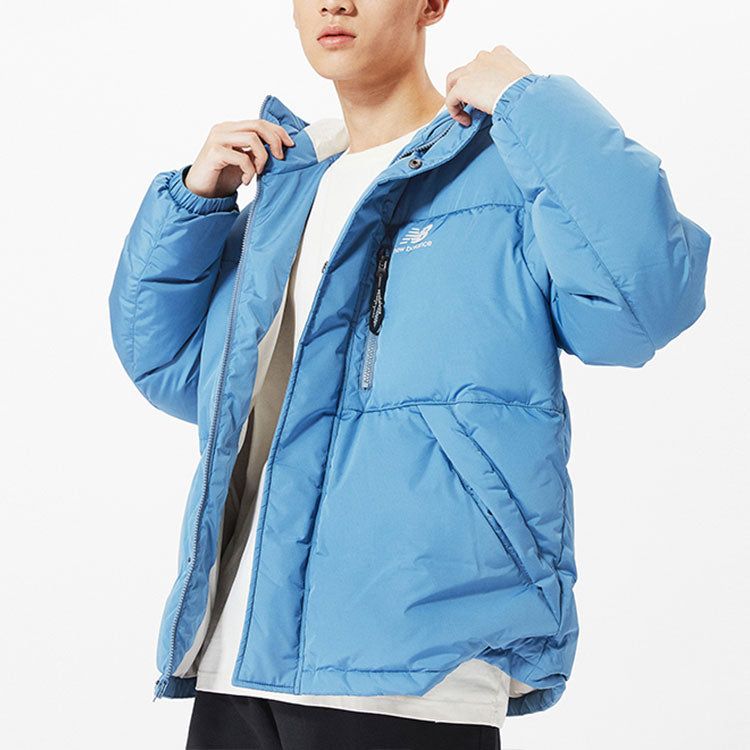 New Balance Warm Down Jacket 'Blue' AMJ13333-WAB sold by KicksCrew product image thumbnail 3