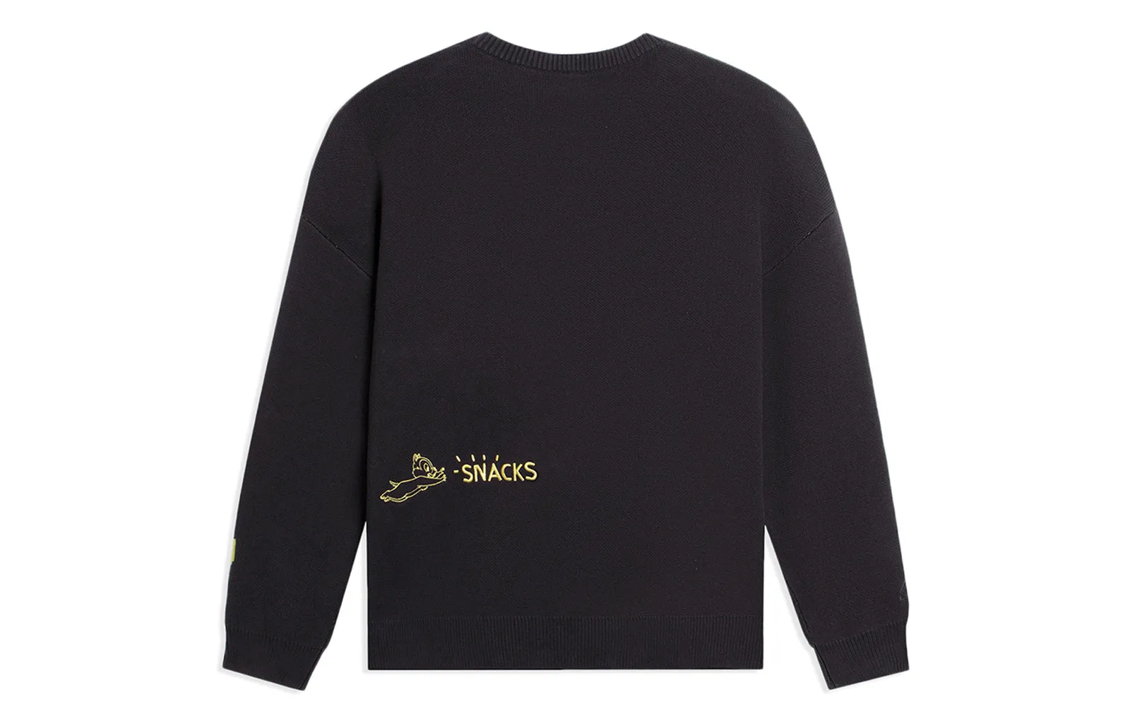 (WMNS) Li-Ning x Disney Graphic Sweaters 'Black Yellow' AMBS156-4 sold by KicksCrew product image thumbnail 2