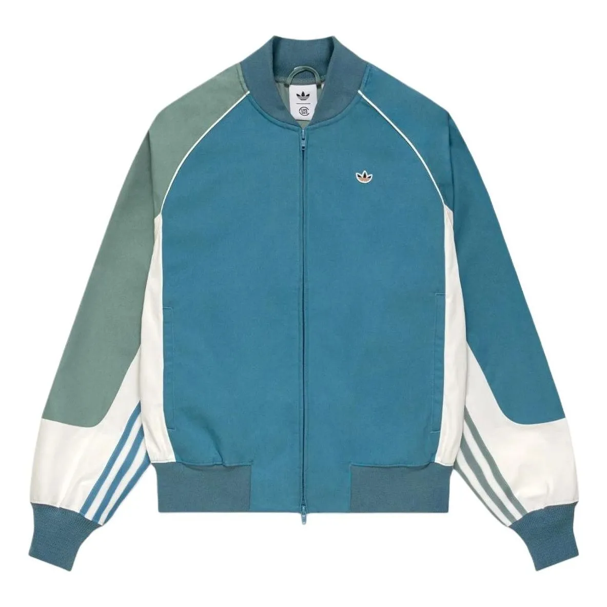 adidas x CLOT Track Jacket 'Blue' IY6520 sold by KicksCrew