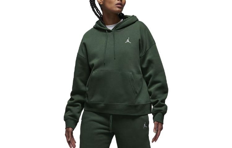 Air Jordan Brooklyn Fleece Hoodie 'Galactic Jade' FN4488-337 sold by KicksCrew product image thumbnail 2