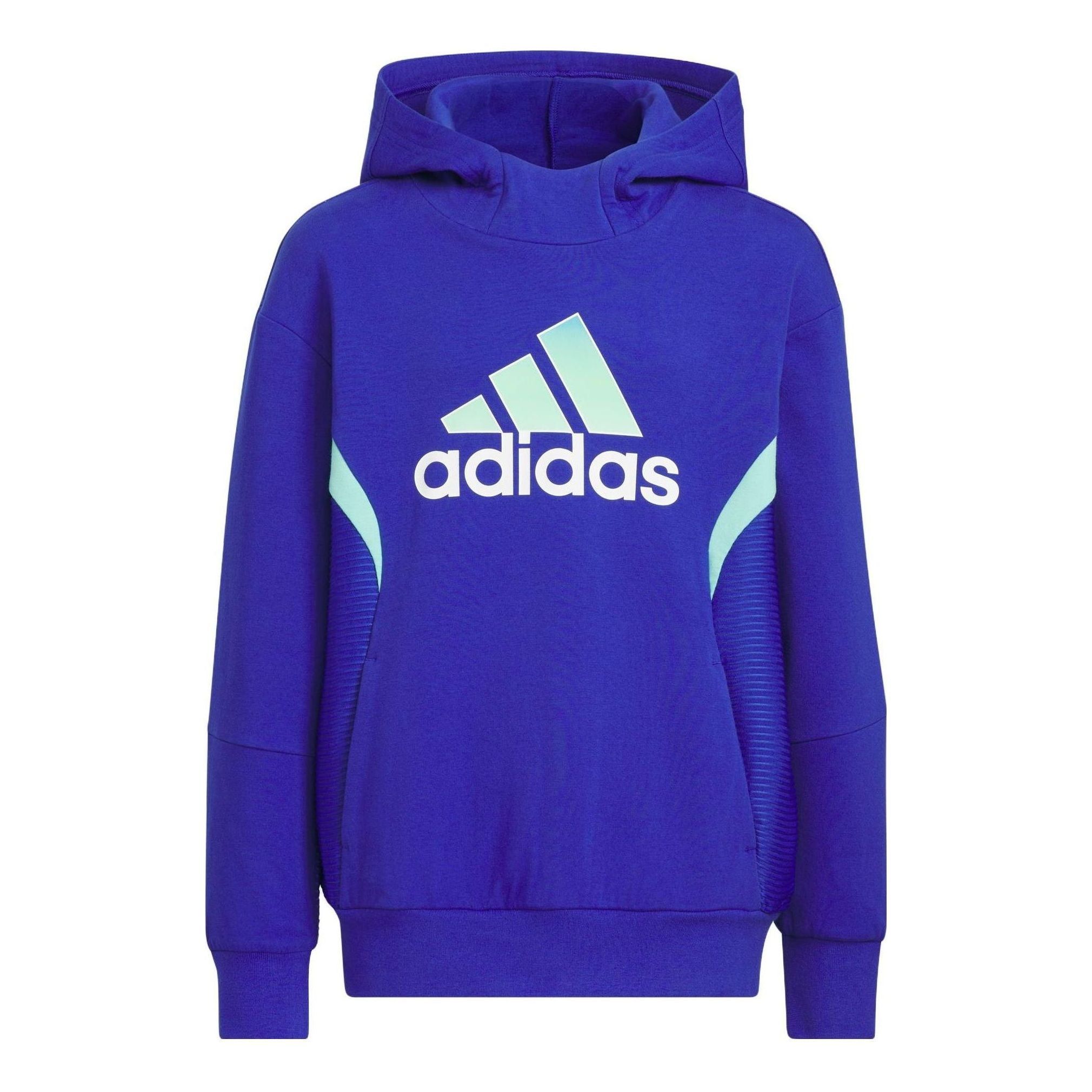 (GS) adidas Sport Hoodies 'Blue' IA9312 sold by KicksCrew
