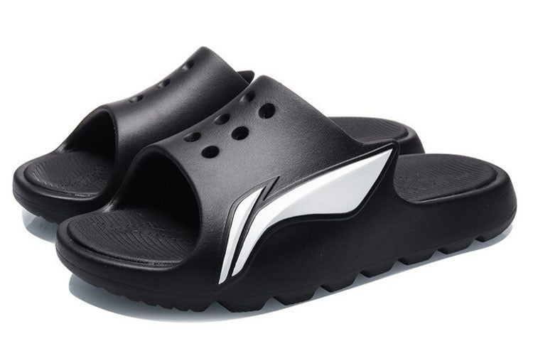 Li-Ning LNBB Slides 'Black' ABTR005-2 sold by KicksCrew product image thumbnail 3