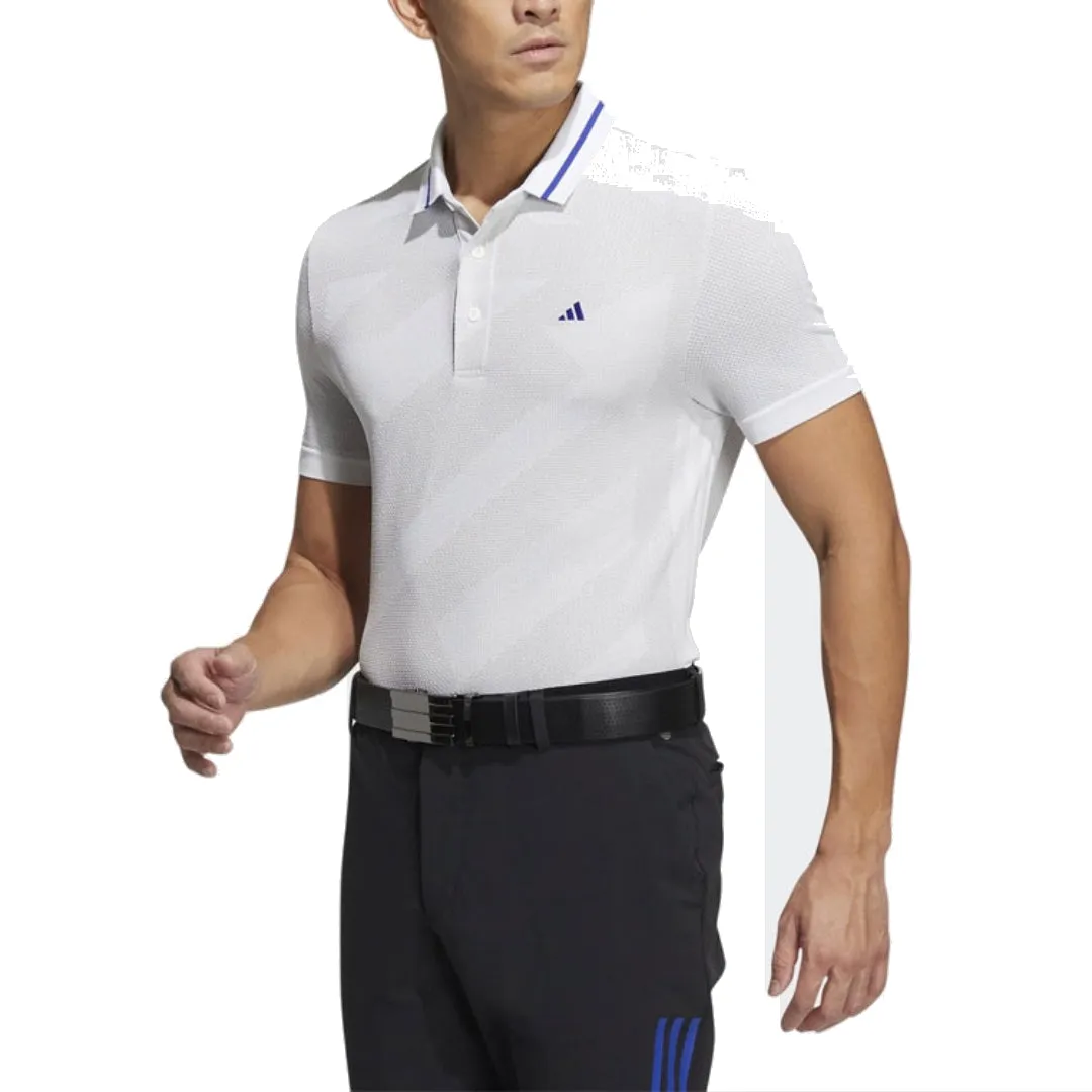 adidas Primeknit Side Seamless Polo Shirt 'White' HT0072 sold by KicksCrew product image thumbnail 2