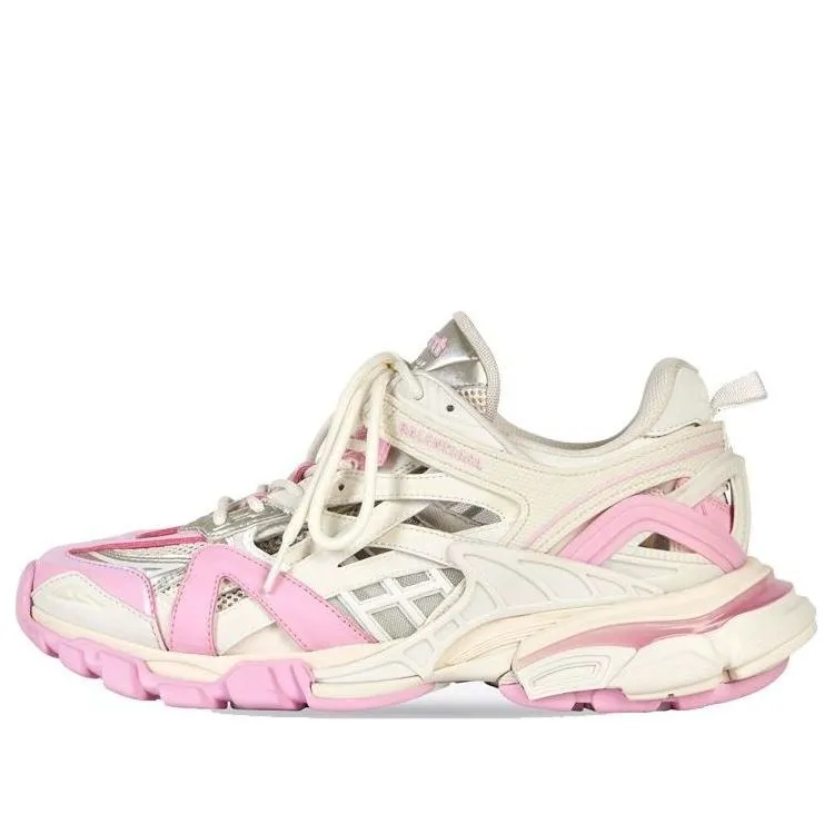 (WMNS) Balenciaga Track 2.0 Sneakers 'White Pink' 568615W3AE25511 sold by KicksCrew