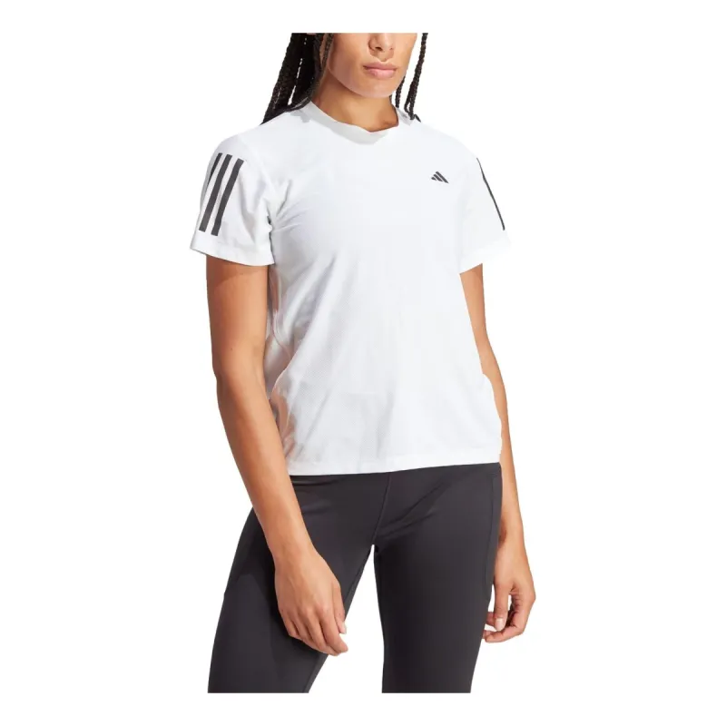(WMNS) adidas Own The Run T-shirt 'White' IK7442 sold by KicksCrew