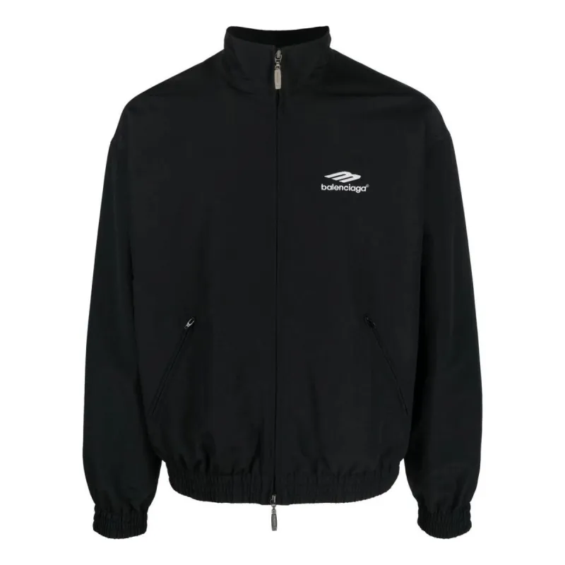 Balenciaga 3B Sports Icon Tracksuit Jacket Small Fit 'Black' 704505TKO481000 sold by KicksCrew