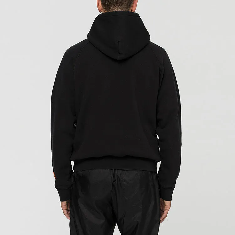 HERON PRESTON Heron Pop Over Hoodie 'Black Orange' HMBB001F198080030488 sold by KicksCrew product image thumbnail 2