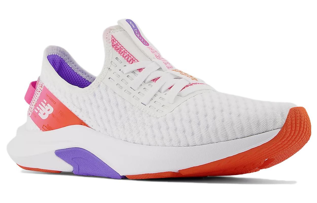 (WMNS) New Balance DynaSoft Nergize Sport v2 Training Sneakers 'White Hi-Pink' WNRGSLD2 sold by KicksCrew product image thumbnail 2
