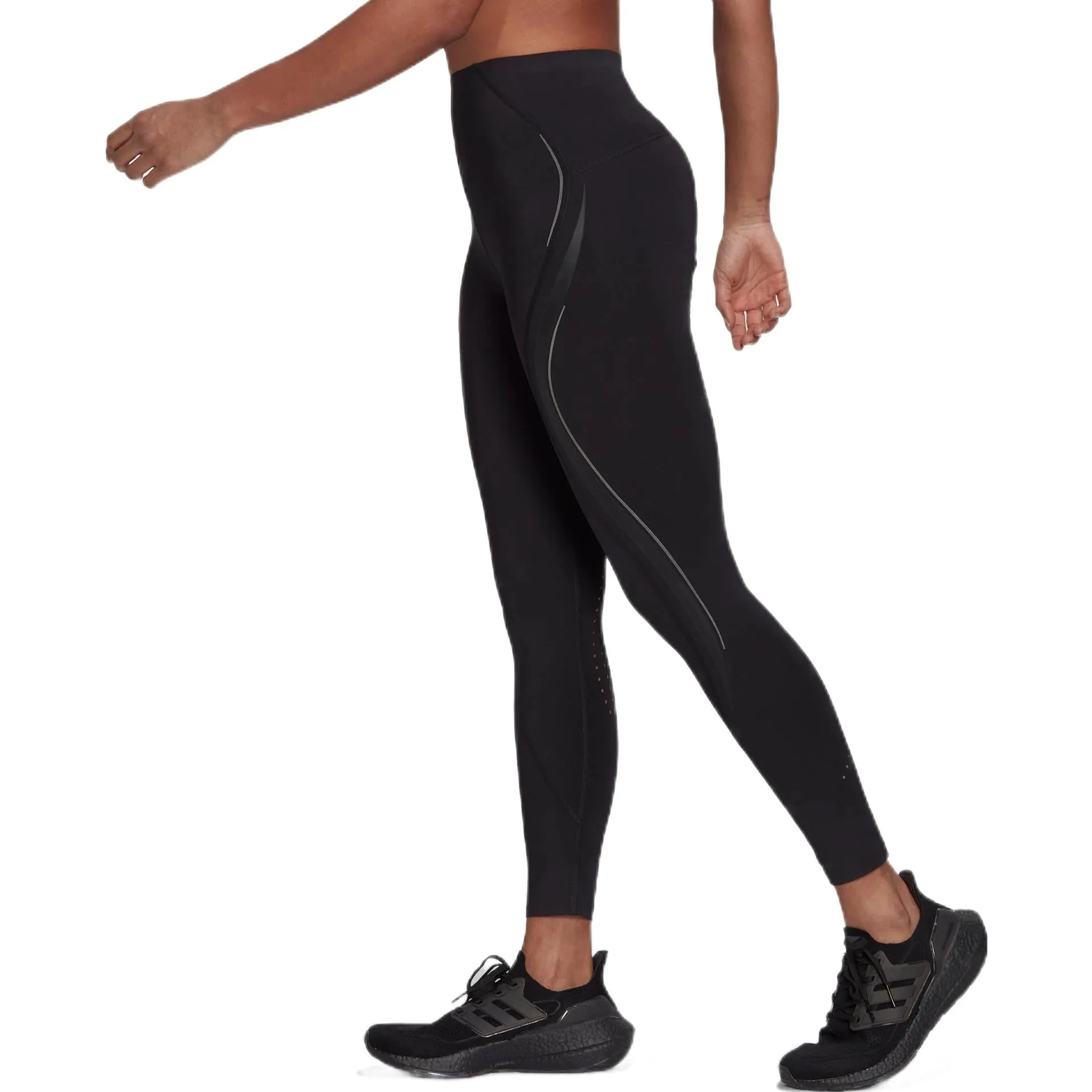 (WMNS) adidas Tailored HIIT Luxe 45 seconds Training 7/8 Leggings 'Black' HC8932 sold by KicksCrew product image thumbnail 4