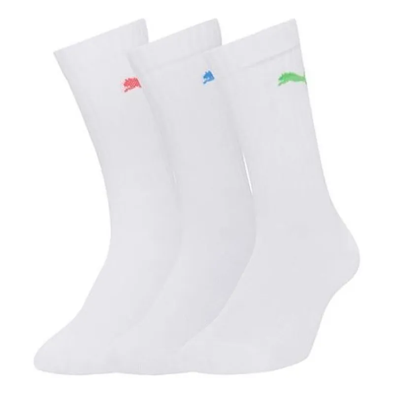 PUMA Sport Sock 3 Pack 'White Blue Green Red' 935412-03 sold by KicksCrew