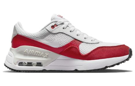 (GS) Nike Air Max SYSTM 'White University Red' DQ0284-108 sold by KicksCrew