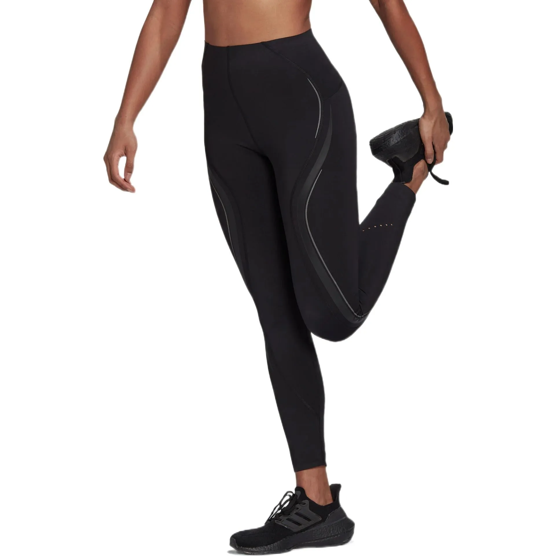 (WMNS) adidas Tailored HIIT Luxe 45 seconds Training 7/8 Leggings 'Black' HC8932 sold by KicksCrew product image thumbnail 2