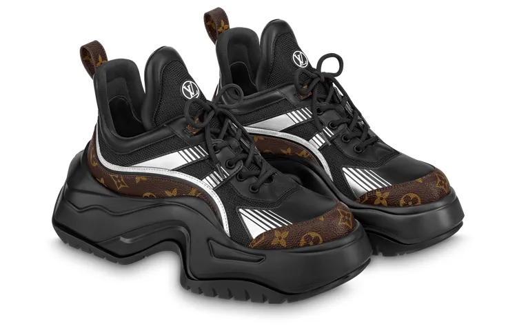 (WMNS) LOUIS VUITTON Archlight 2.0 Platform Sneakers 'Black' 1ABHZ7 sold by KicksCrew product image thumbnail 2
