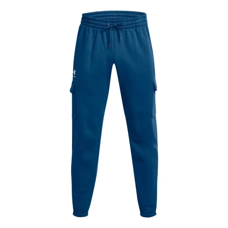 Under Armour Essential Fleece Cargo Pants 'Blue' 1380376-426 sold by KicksCrew