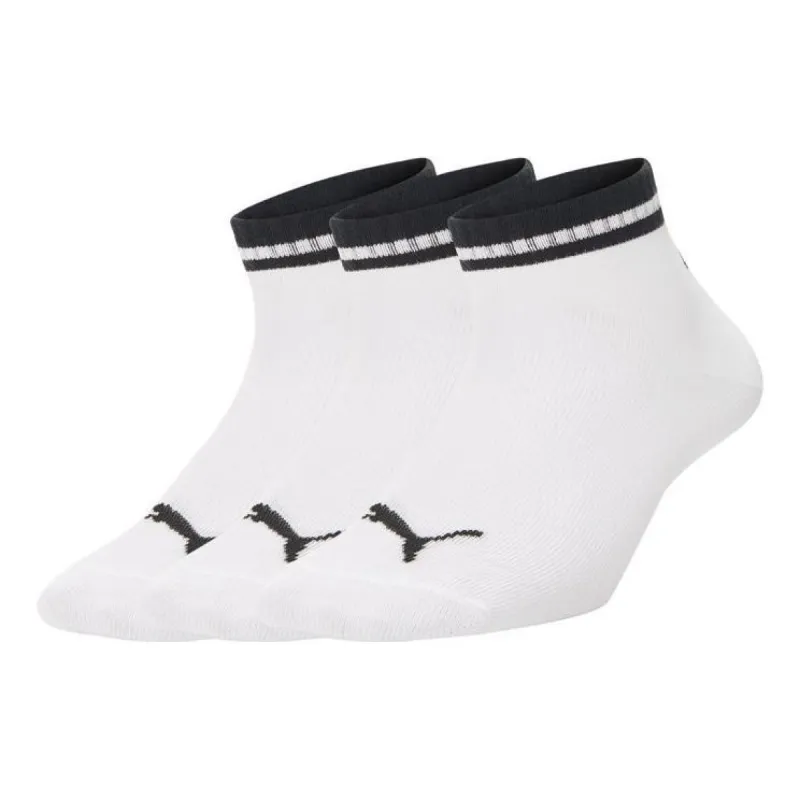 PUMA Heritage Sneaker Socks 3 Pack 'White Black' 907919-01 sold by KicksCrew