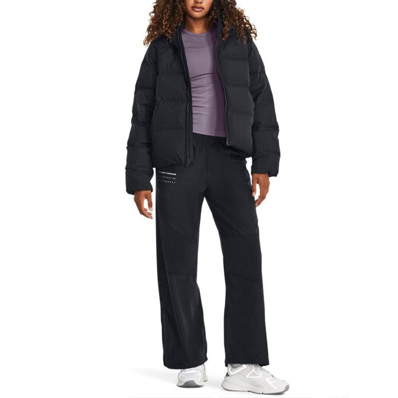 (WMNS) Under Armour ColdGear Infrared Down Hooded Jacket 'Black' 1378861-001 sold by KicksCrew product image thumbnail 5