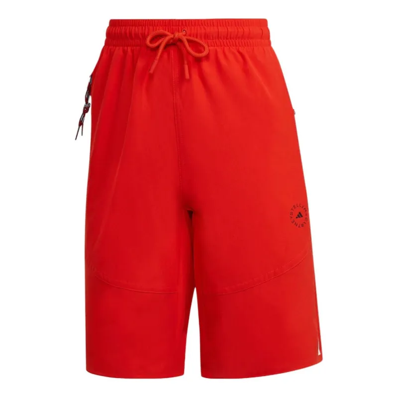 (WMNS) adidas by Stella McCartney Shorts 'Red' HA8904 sold by KicksCrew