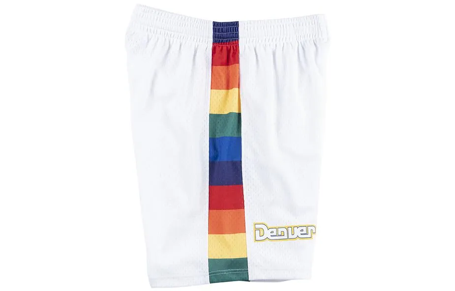 Mitchell & Ness NBA Swingman Shorts Denver Nuggets 1991-92 'White' SMSHCP18152-DNUWHIT91 sold by KicksCrew product image thumbnail 3