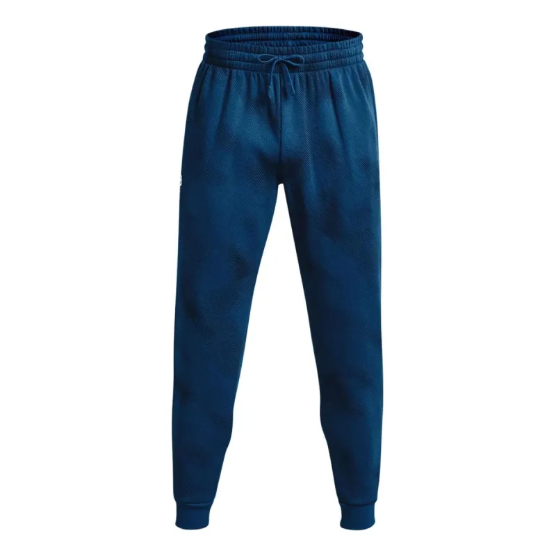 Under Armour Rival Fleece Printed Joggers 'College Blue' 1379777-426 sold by KicksCrew