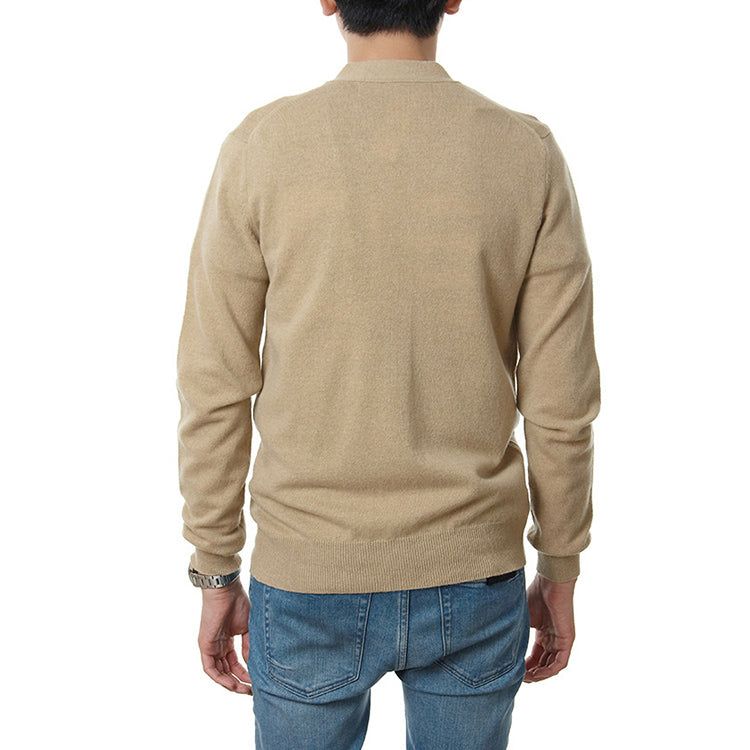 COMME des GARCONS PLAY Cardigan Black Emblem 'Beige' AZ-N024-051-3 sold by KicksCrew product image thumbnail 4