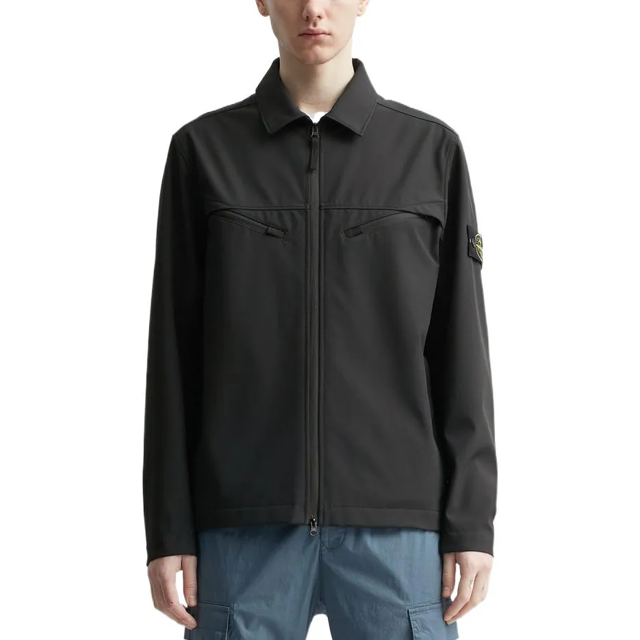 STONE ISLAND Light Soft Shell-R Jacket 'Black' 781541027-V0029 sold by KicksCrew product image thumbnail 3