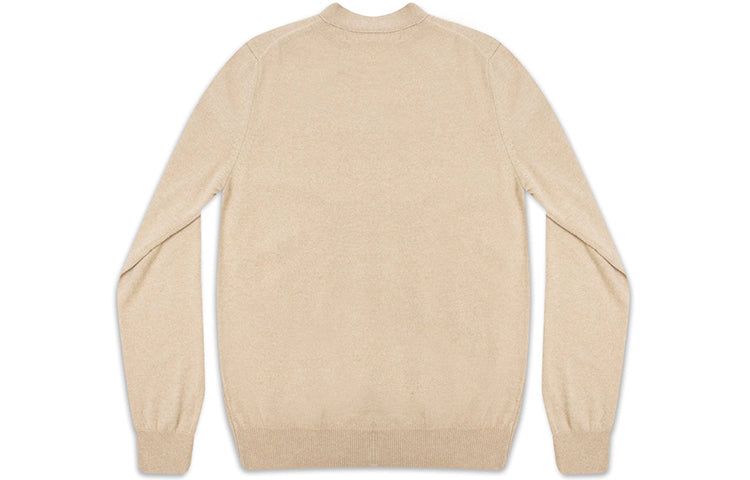 COMME des GARCONS PLAY Cardigan Black Emblem 'Beige' AZ-N024-051-3 sold by KicksCrew product image thumbnail 2