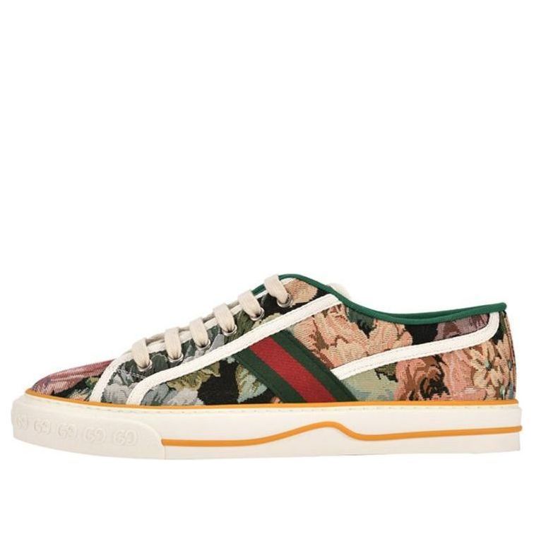 (WMNS) GUCCI Tennis 1977 Shoes 'Green Multi' 606111-2MW30-4970 sold by KicksCrew