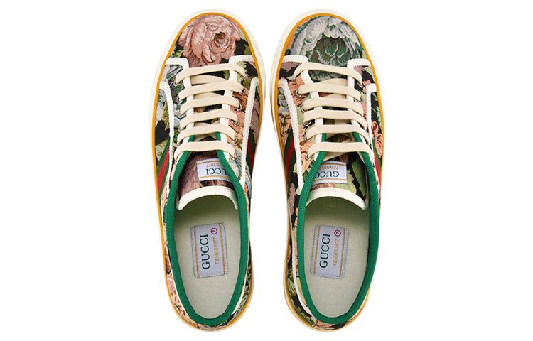 (WMNS) GUCCI Tennis 1977 Shoes 'Green Multi' 606111-2MW30-4970 sold by KicksCrew product image thumbnail 4