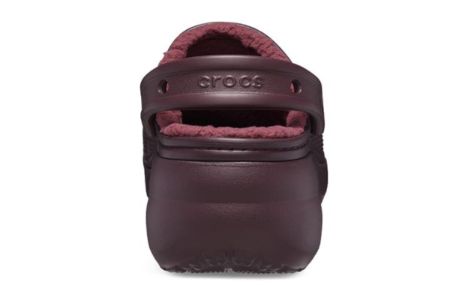 (WMNS) Crocs Classic Platform Lined Clogs 'Dark Cherry' 207938-6WD sold by KicksCrew