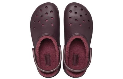 (WMNS) Crocs Classic Platform Lined Clogs 'Dark Cherry' 207938-6WD sold by KicksCrew
