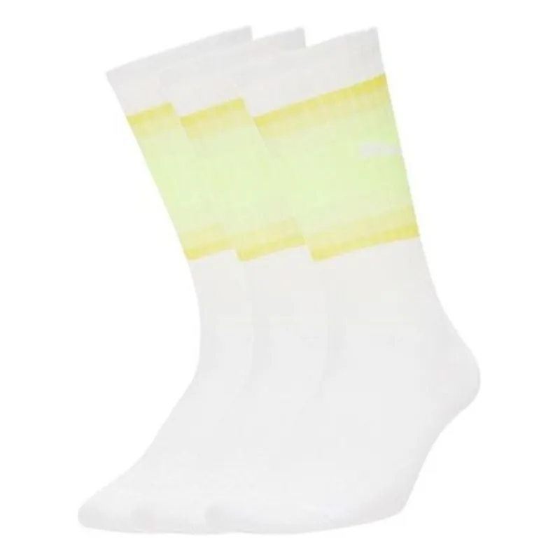 PUMA Sport Socks 3 Pack 'White Green' 907779-05 sold by KicksCrew