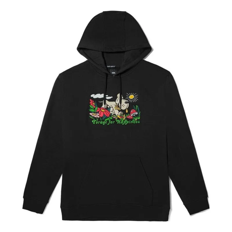 Vans Mushroom Hound Hoodie 'Black' VN00009GBLK sold by KicksCrew