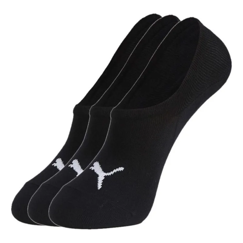 PUMA Footie Cut Sock 3 Pack 'Black White' 907701-01 sold by KicksCrew
