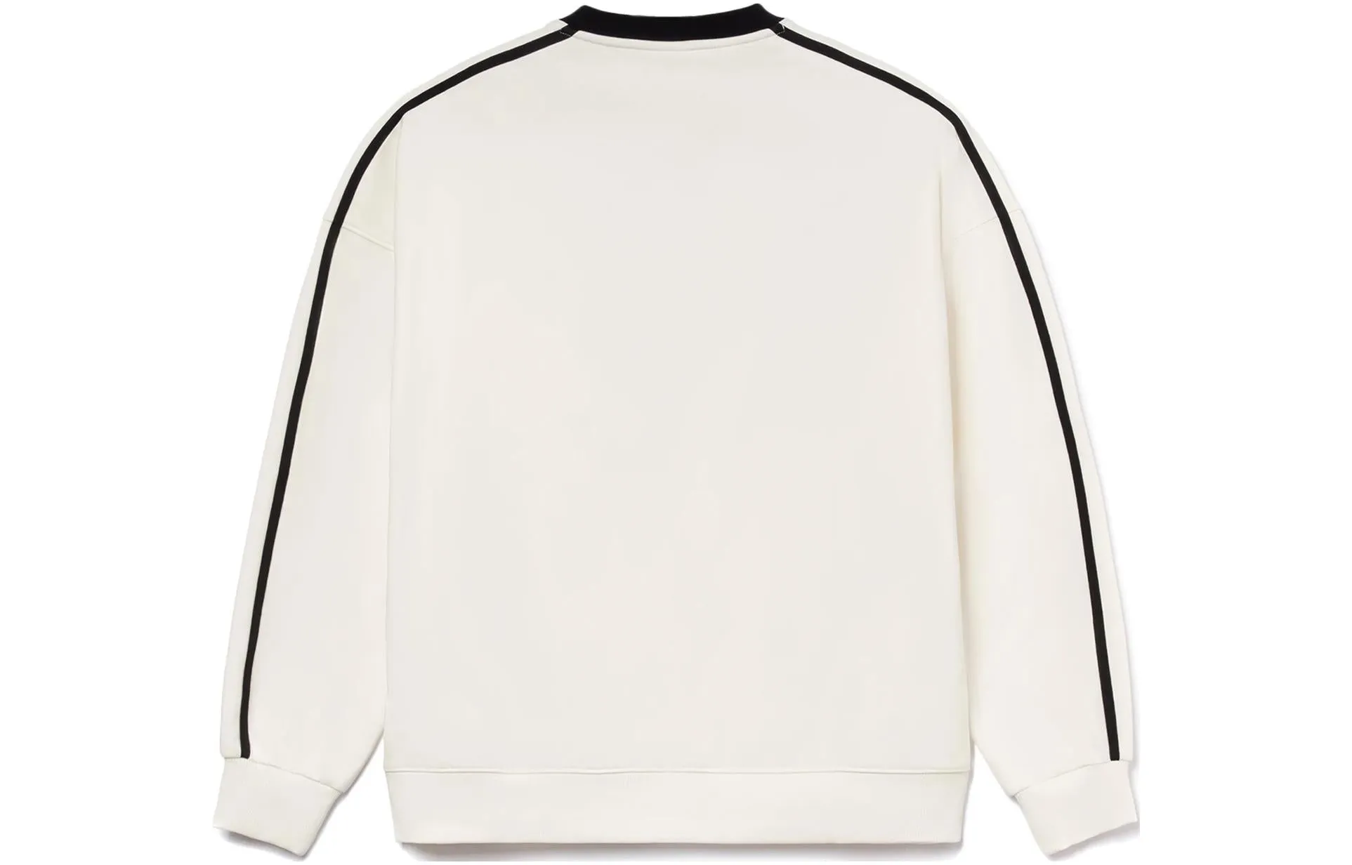 Li-Ning Striped Graphic Sweatshirt 'Creamy White Black' AWDT581-7 sold by KicksCrew product image thumbnail 2