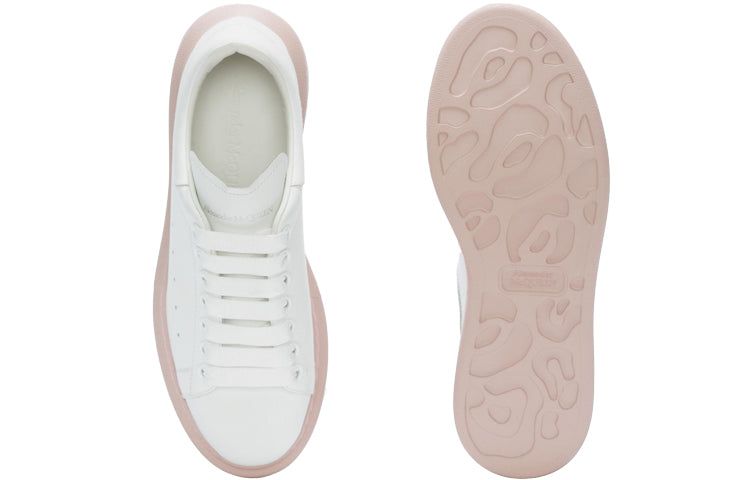 (WMNS) Alexander McQueen Oversized Sneaker 'White Pink Sole' 553770WHTQ49182 sold by KicksCrew product image thumbnail 4
