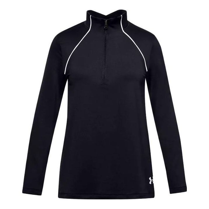 (GS) Under Armour ColdGear® Long Sleeve Sports T-Shirt 'Black' 1356989-001 sold by KicksCrew