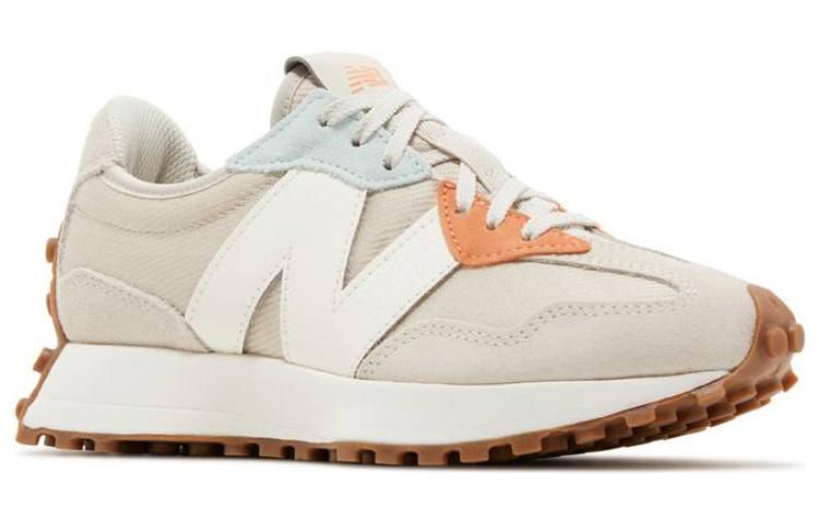 WMNS) New Balance x Calia 327 Sneakers 'Beige White