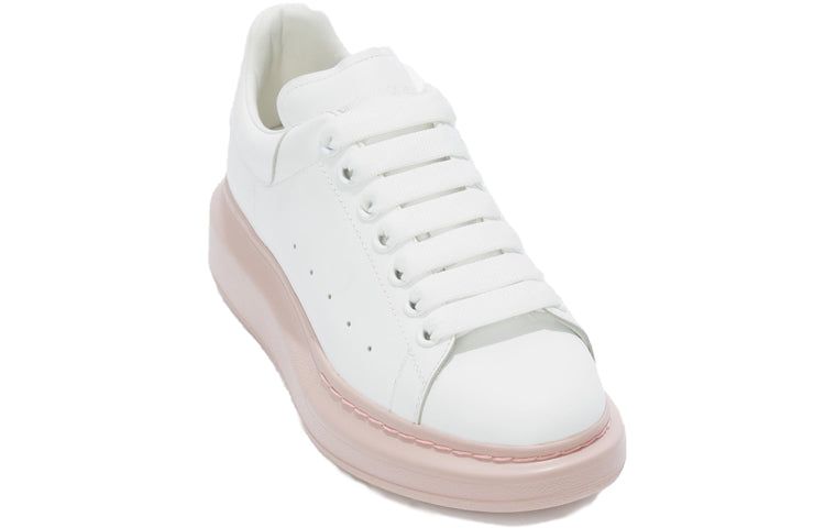 (WMNS) Alexander McQueen Oversized Sneaker 'White Pink Sole' 553770WHTQ49182 sold by KicksCrew product image thumbnail 2