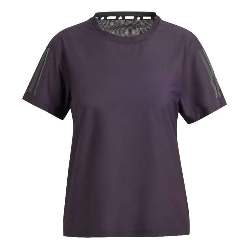 adidas Own the Run T-shirt Asia Sizing 'Purple' IN1506 sold by KicksCrew