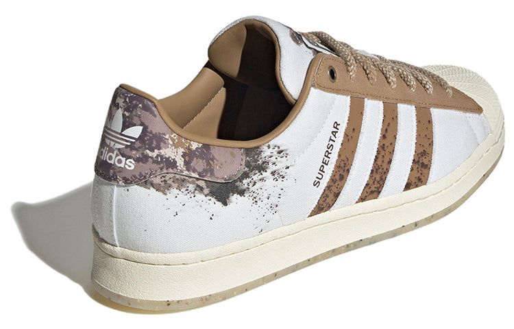 Adidas Originals Superstar Shoes 'White Brown' IG5976 sold by KicksCrew product image thumbnail 3