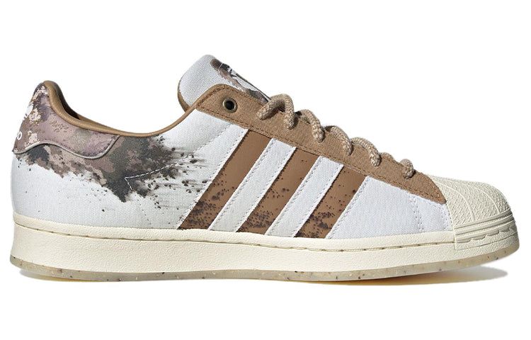Adidas Originals Superstar Shoes 'White Brown' IG5976 sold by KicksCrew product image thumbnail 2