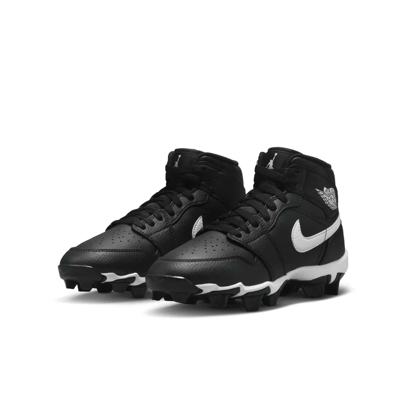 (GS) Air Jordan 1 Mid Cleat 'Black White' HF6883-001 sold by KicksCrew product image thumbnail 3