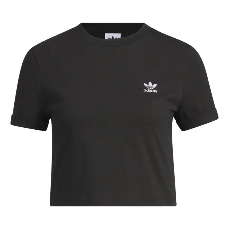 (WMNS) adidas Originals Adiclub Crop Top 'Black' IP1795 sold by KicksCrew