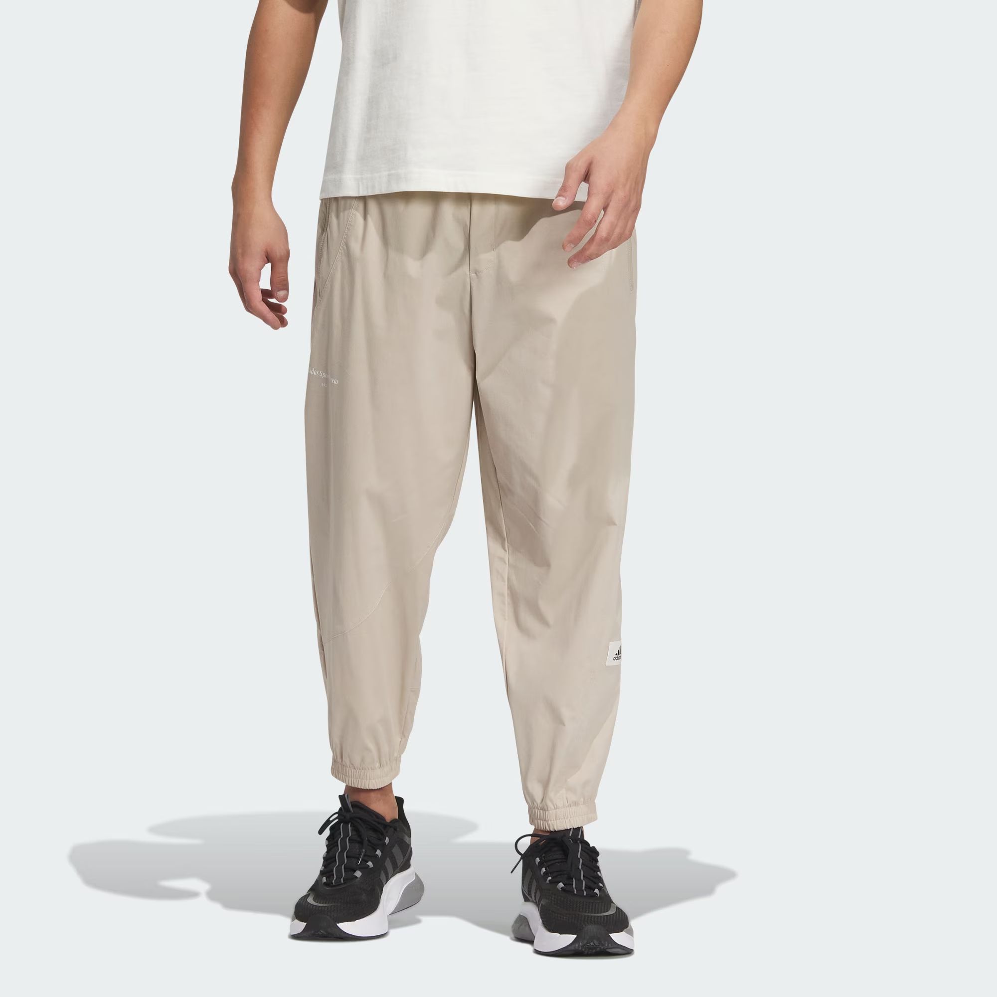 Adidas Sportswear Woven Pants 'Beige' IP4955 sold by KicksCrew product image thumbnail 2