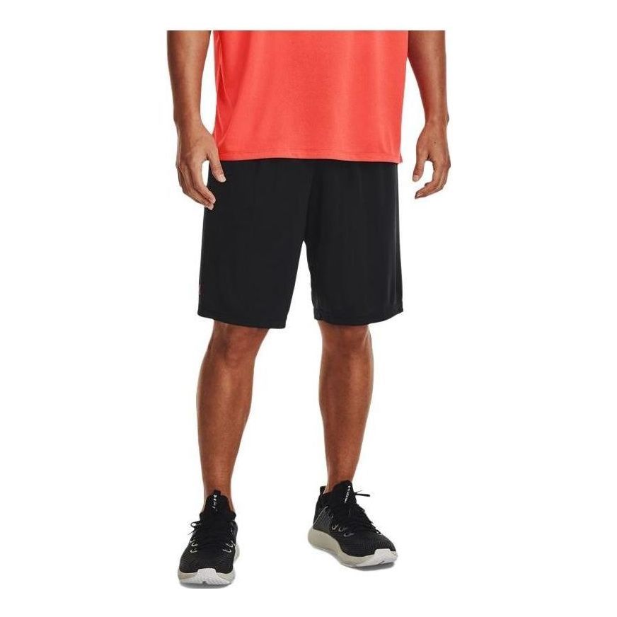 Under Armour Tech Wordmark Graphic Shorts 'Black Grey' 1376943-001 sold by KicksCrew