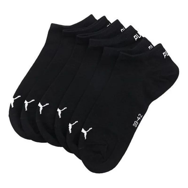 PUMA Sneaker Plain Sock 3 Pack 'Black White' 906845-02 sold by KicksCrew